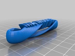 moore giro llaveros personalizado 3d print model - Mito3D