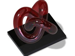 3d knot - hd sculptures 3k 3d print model - Mito3D