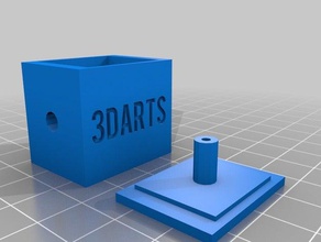 screw terminal box two wire joints inside 20x23x23mm outside 30x26x23mm 3d printing 3d print model - Mito3D