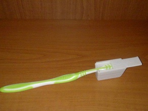 toothbrush case bathroom designproject makeredchallenge 3d print model - Mito3D