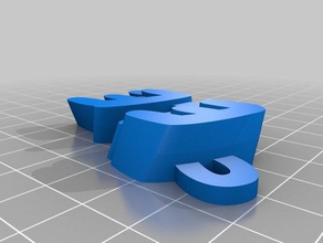 elle keychain organization customized 3d print model - Mito3D