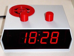efficient alarm clock low electromagnetic radiation big display music player alarm clock clock