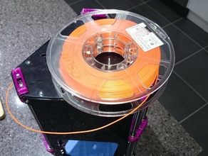 delta yazıcı filament tutucu poli 100 mkd 3d aksesuarları filaman filamentchallenge fisher reprappro 3d print model - Mito3D