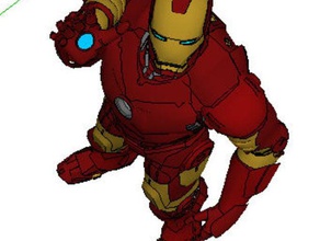 ironman suit people 3d print model - Mito3D