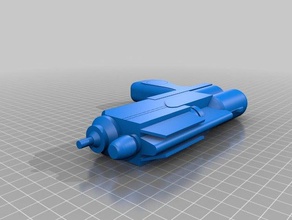 hera syndulla blaster props rebels star starwars wars 3d print model - Mito3D