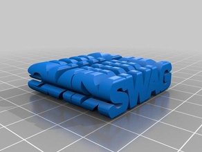 swag rey las esculturas personalizado 3d print model - Mito3D