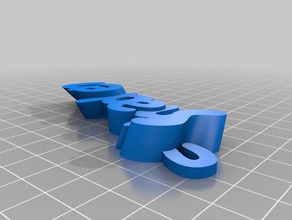 shaden - name keyring keyfob organization customized 3d print model - Mito3D