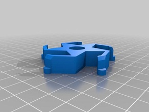 spool hub inner 10mm diameter 50mm 3d printer parts customized 3d print model - Mito3D