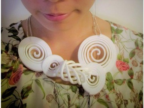 necklace future 3d printing accessory art 3d print model - Mito3D