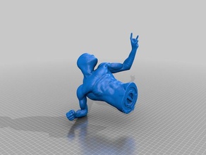 arachnid man scans & replicas marvel peter parker scan spiderman 3d print model - Mito3D