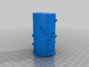 mario barrel mechanische Spielzeuge kundengebundene 3d print model - Mito3D