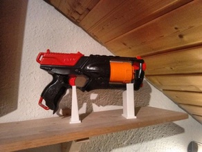 nerf strongarm de pie juguetes y accesorios juego accesorio modding pistola los juguete 3d print model - Mito3D