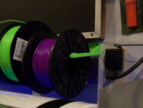 filamentchallenge spool holder 3d printer accessories 3d print model - Mito3D