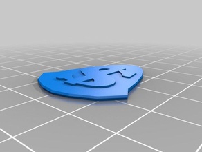 dollar-Zeichen Holen Schmuck dollar Gitarren-pick 3d print model - Mito3D