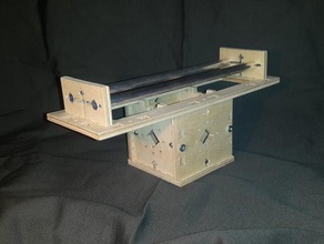 customizable t-slot box diy cnc machine router customizer lasercut laser cutter plywood tslot 3d print model - Mito3D