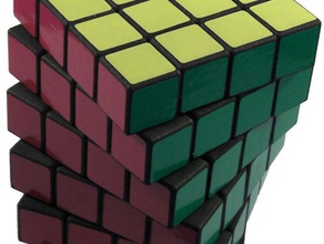 4x4x6 quader verzwicktes puzzle andere rubiks cube kurvenreichen 3d-Spiel rubik-Würfel solidworks 3d print model - Mito3D