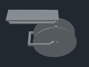 under table spool storage holder filamentchallenge 3d printer accessories filament guide 3d print model - Mito3D