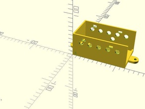 box mega plus Rampen Brettern 3d Drucker Zubehör elektronische openscad parametric pcb 3d print model - Mito3D