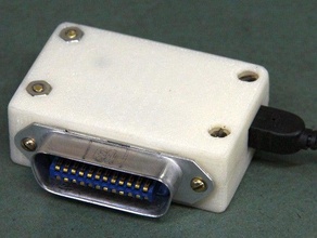 arduino gpib-usb conector de shell eletrônica o nano gpib usb 3d print model - Mito3D