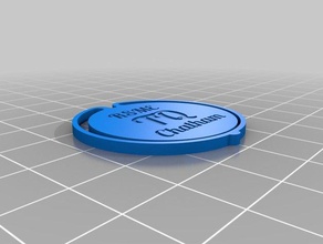 cp clipe de papel office personalizado 3d print model - Mito3D