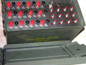 50 cal caja de munición fuegos artificiales controlador otros diy los útil 3d print model - Mito3D