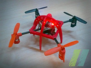 udi u816 quadcopter cage rc vehicles 3d print model - Mito3D