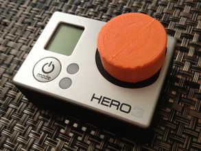 Objektivdeckel gopro 3 Kamera hero3 3d print model - Mito3D