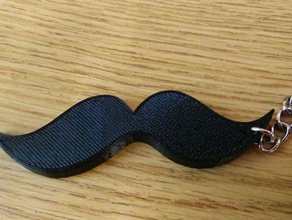 gidon bıyık Anahtarlık sakal 3d print model - Mito3D