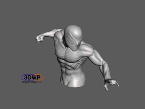 spider-man 3d scan scans & replicas einscan einscan-s marvel comics meshmixer sculpture shining3d spiderman spider man statue 3d print model - Mito3D