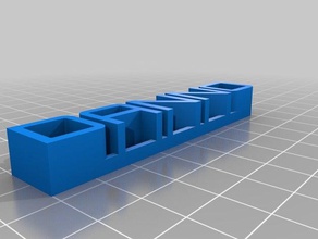 danno heykeller özelleştirilmiş 3d print model - Mito3D