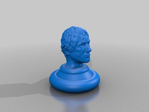 testa scolpita a thomas sculture ragazzo il busto figura figurina uomo 3d print model - Mito3D