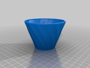 meu personalizados polybowl - openscad passo a do vídeo recipientes personalizado 3d print model - Mito3D