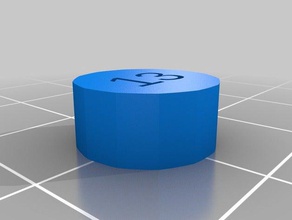 my customized reuleaux polygon math art 3d print model - Mito3D