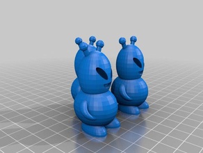 meine aliens 3d-drucken 3d print model - Mito3D