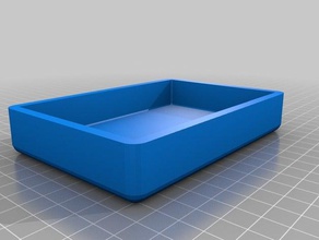 meine individuelle box abgerundete Ecken kundengebundene 3d print model - Mito3D