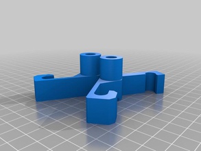 mendel filament rehberi diğer 3d openscad snap-on yükseltme 3d print model - Mito3D