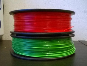 yardım istifleme filaman 3d baskı bağdaştırıcı filamentchallenge filament biriktirme tutucu reprap 3d print model - Mito3D