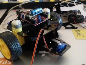découpé au laser kit robot - basé sur pee wee rover l'ingénierie de coupe heatsync labs l'internet des choses l'ido les laboratoires lasercur octoblu pee-wee le la robotique 3d print model - Mito3D