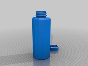 ness's water bottle containers customized 3d print model - Mito3D