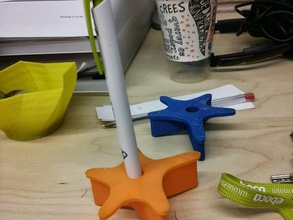 neuron pen holder accessories ooml 3d print model - Mito3D