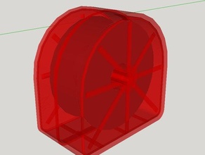 filament spool holder case combo 3d printer accessories filamentchallenge 3d print model - Mito3D