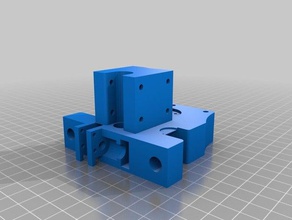 printrite diy 3d printer improved y-axis gantry end blocks parts 3d print model - Mito3D