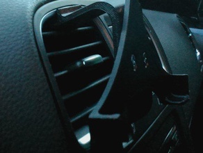 golf-clamp automotive clamp dashboard golf phone satnav vent volkswagen vw 3d print model - Mito3D