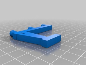 peg board hook staple gun organization customized 3d print model - Mito3D