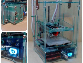 tinyboy v2Bir 1 3d yazıcılar yazıcı baskı fabrikator filaman biriktirme filament tutucu mini platform spoolholder makara standı ayak küçük çocuk 3d print model - Mito3D