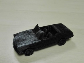 mercedes pagode des véhicules voiture 3d print model - Mito3D