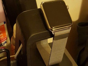 apple watch stand spigen style mobile phone 3d print model - Mito3D