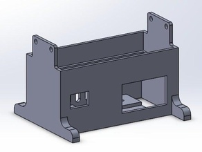 vertical da fonte de alimentação titular tensão corrente do medidor Impressora 3d acessórios montagem 3d print model - Mito3D