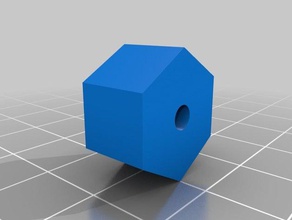domed hexagon nut replacement parts 3d print model - Mito3D