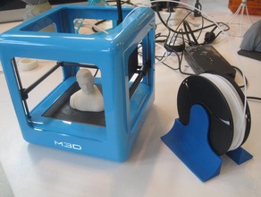 micro 3d spoolholder printer accessories filamentchallenge 3d print model - Mito3D